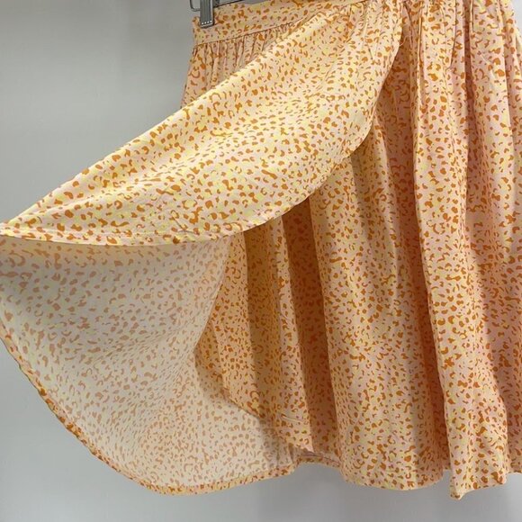 SELECTED Femme NWT Slfjalina short wrap skirt in pink chalk sz 8 - Picture 6 of 12